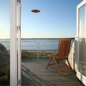 Tagterrasse i forbindelse med stuen